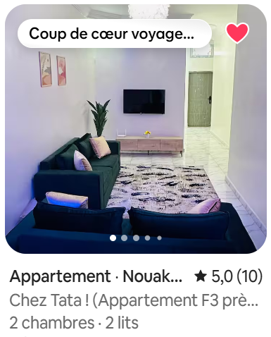 Appartement F3 Airbnb