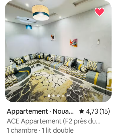 Appartement F2 Airbnb